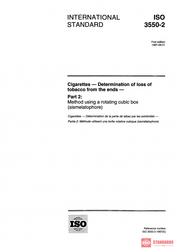 ISO 3550-2:1997 PDF