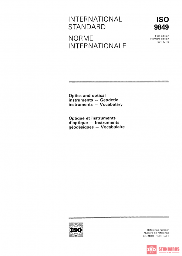 ISO 9849:1991 PDF