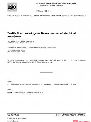 ISO 10965:1998/Cor 1:1999 PDF