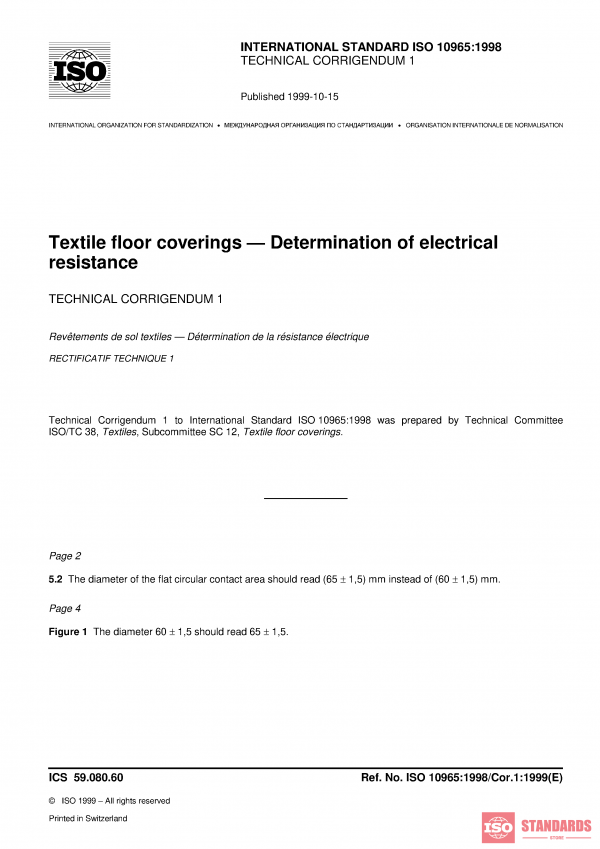 ISO 10965:1998/Cor 1:1999 PDF