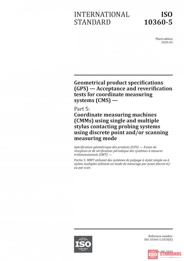 ISO 10360-5:2020 PDF
