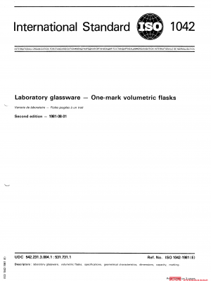 ISO 1042:1981 PDF