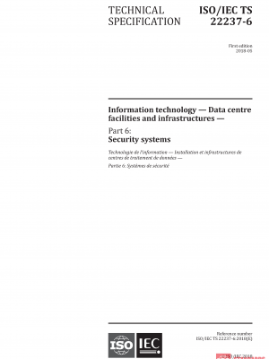 ISO/IEC TS 22237-6:2018 PDF