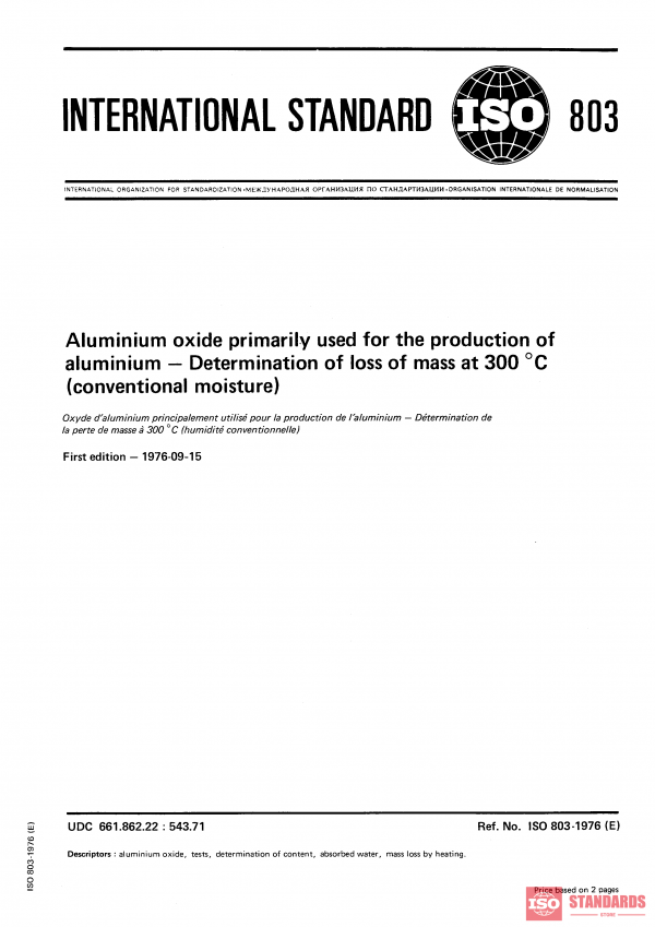 ISO 803:1976 PDF