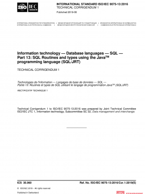 ISO/IEC 9075-13:2016/Cor 1:2019 PDF
