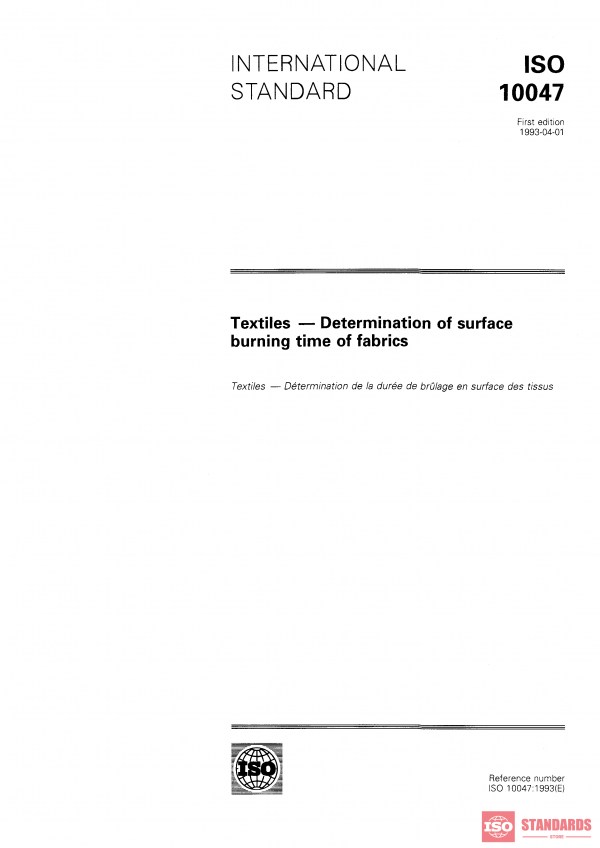 ISO 10047:1993 PDF