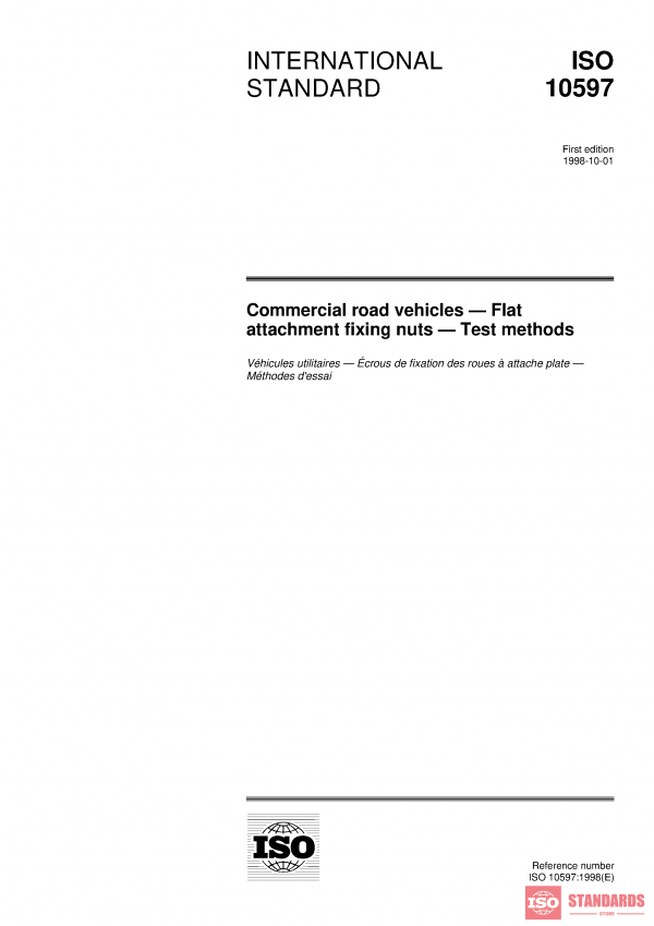 ISO 10597:1998 PDF