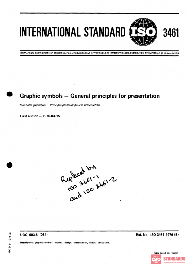 ISO 3461:1976 PDF