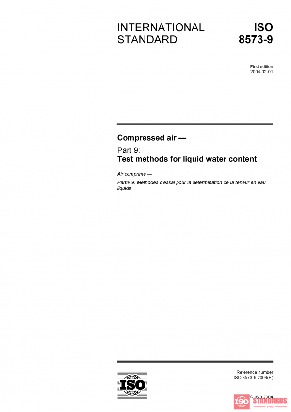 ISO 8573-9:2004 PDF