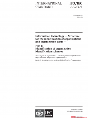 ISO/IEC 6523-1:2023 PDF