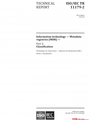 ISO/IEC TR 11179-2:2019 PDF