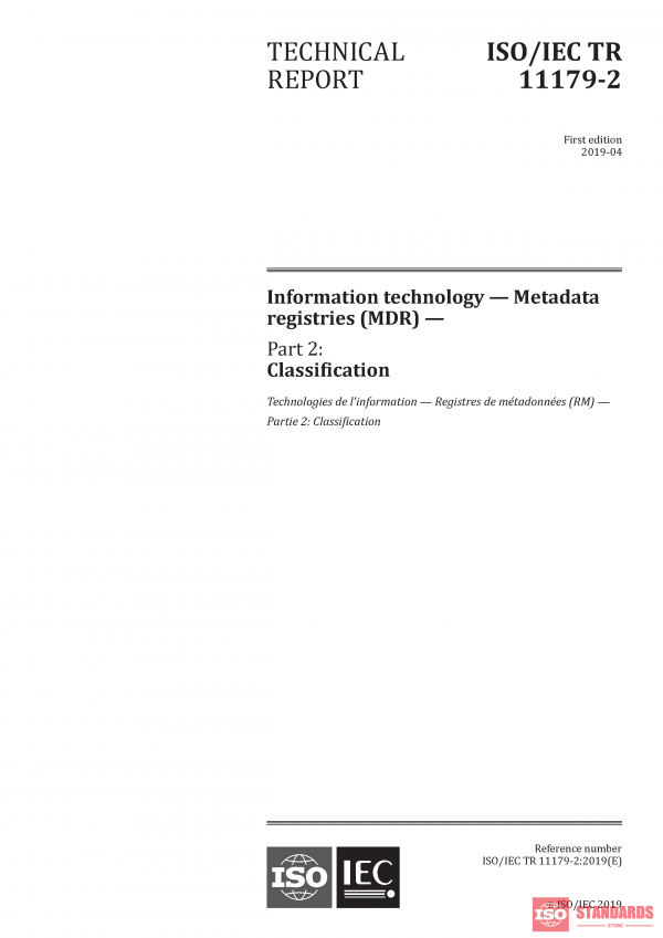 ISO/IEC TR 11179-2:2019 PDF