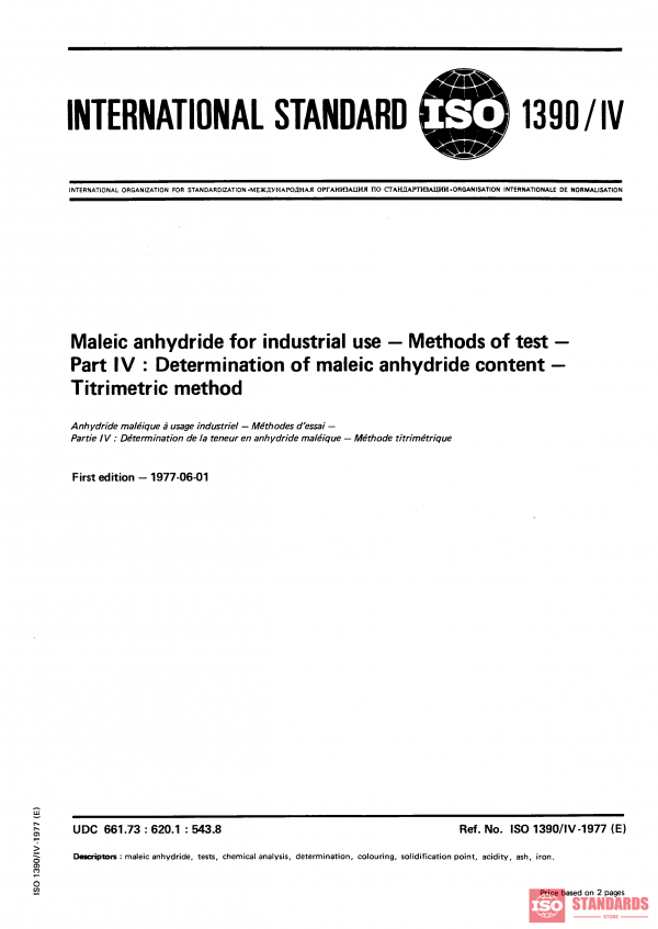 ISO 1390-4:1977 PDF