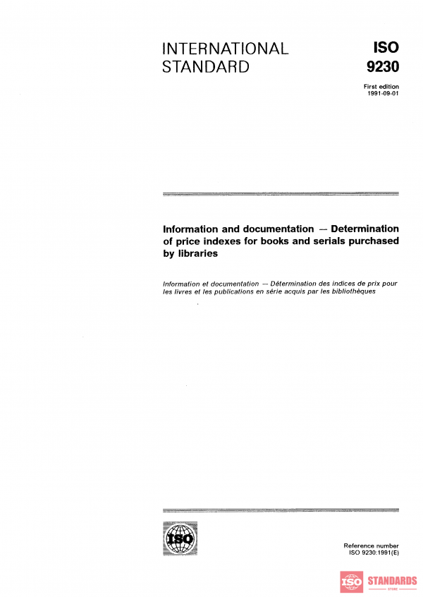 ISO 9230:1991 PDF
