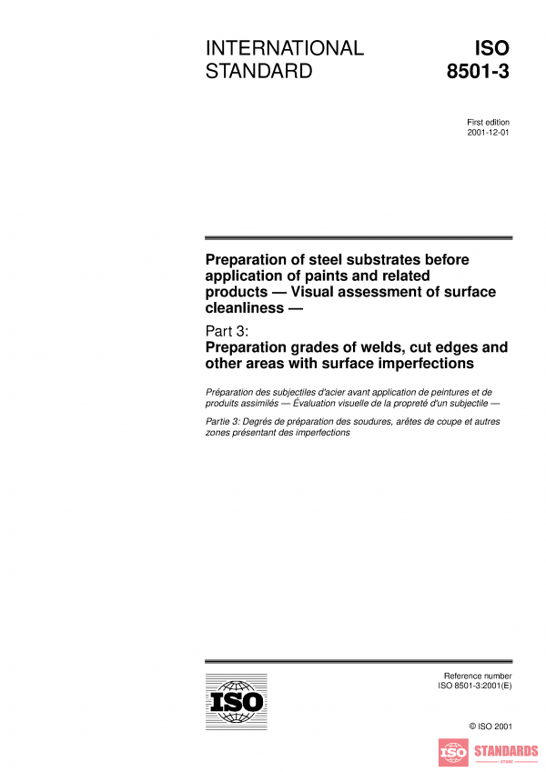 ISO 8501-3:2001 PDF