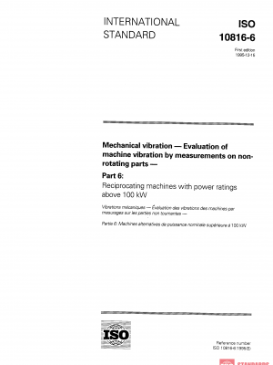 ISO 10816-6:1995 PDF