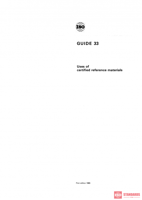 ISO Guide 33:1989 PDF