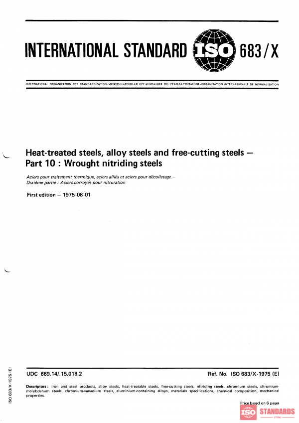 ISO 683-10:1975 PDF
