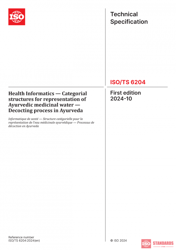 ISO/TS 6204:2024 PDF