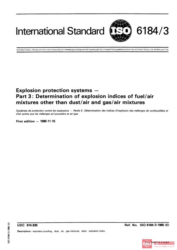 ISO 6184-3:1985 PDF