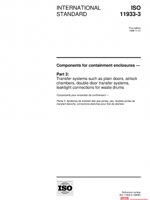 ISO 11933-3:1998 PDF
