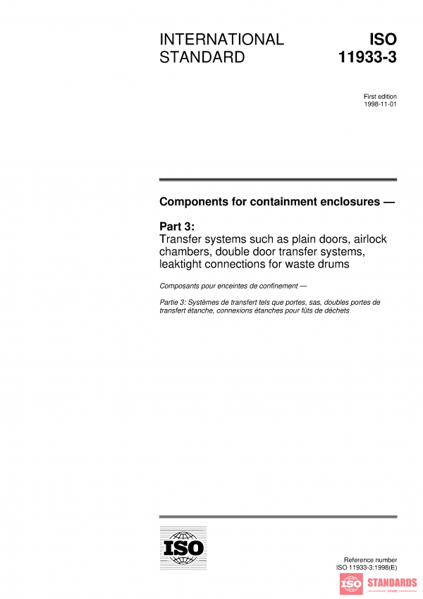 ISO 11933-3:1998 PDF