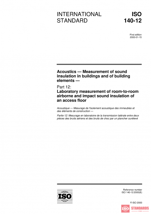 ISO 140-12:2000 PDF