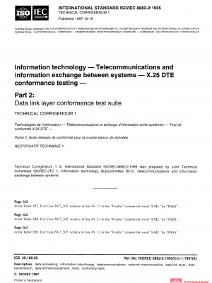 ISO/IEC 8882-2:1995/Cor 1:1997 PDF