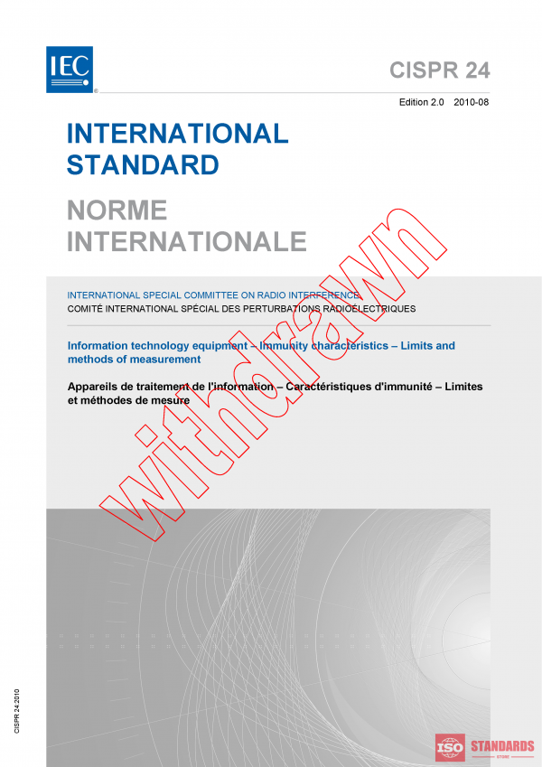 CISPR 24:2010 PDF