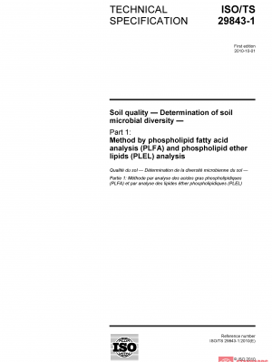 ISO/TS 29843-1:2010 PDF