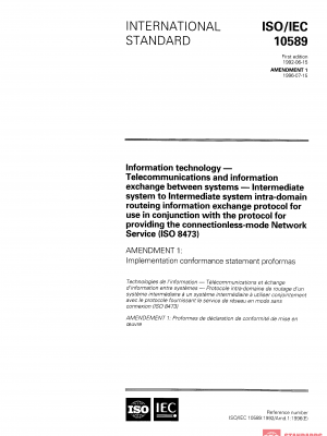 ISO/IEC 10589:1992/Amd 1:1996 PDF