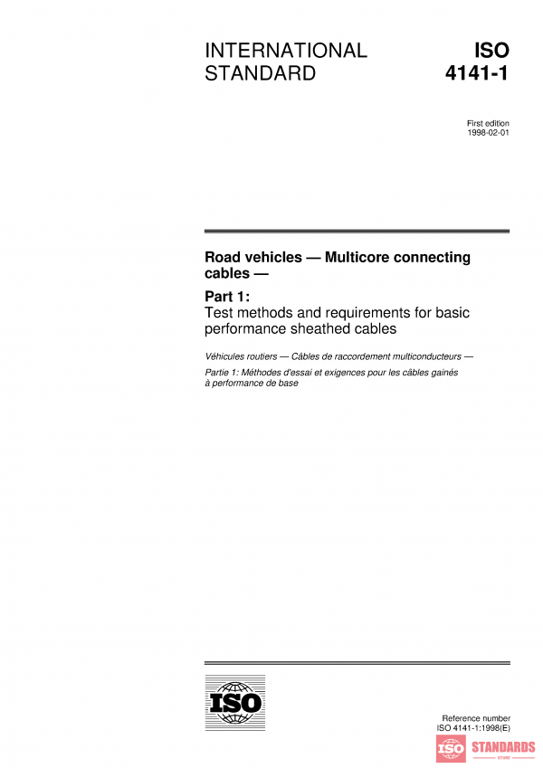 ISO 4141-1:1998 PDF