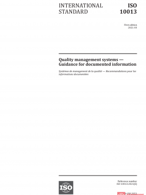 ISO 10013:2021 PDF