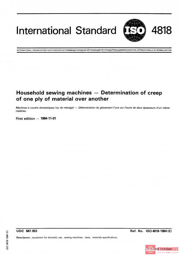 ISO 4818:1984 PDF