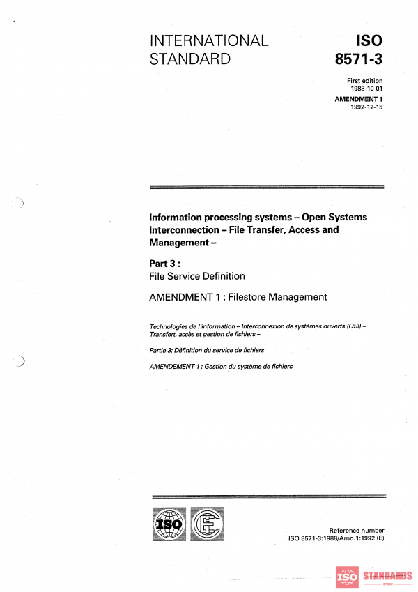 ISO 8571-3:1988/Amd 1 PDF