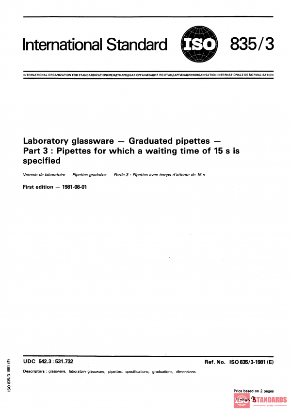 ISO 835-3:1981 PDF