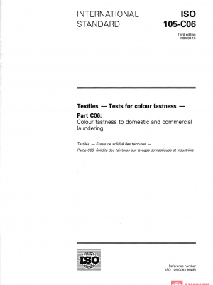 ISO 105-C06:1994 PDF