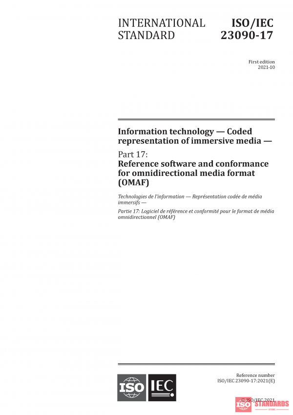 ISO/IEC 23090-17:2021 PDF