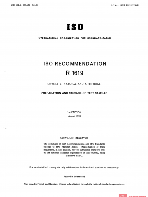 ISO/R 1619:1970 PDF