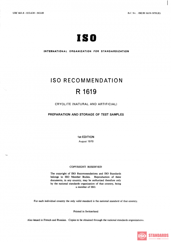 ISO/R 1619:1970 PDF