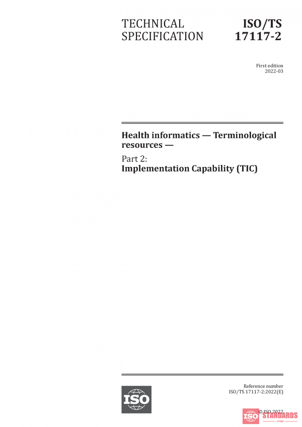 ISO/TS 17117-2:2022 PDF