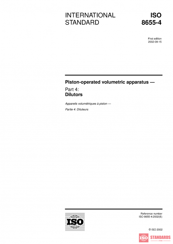 ISO 8655-4:2002 PDF