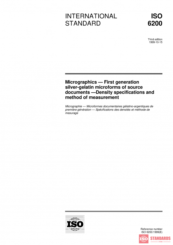 ISO 6200:1999 PDF