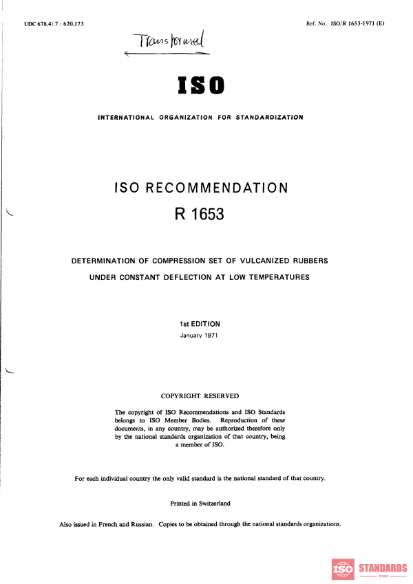 ISO/R 1653:1971 PDF