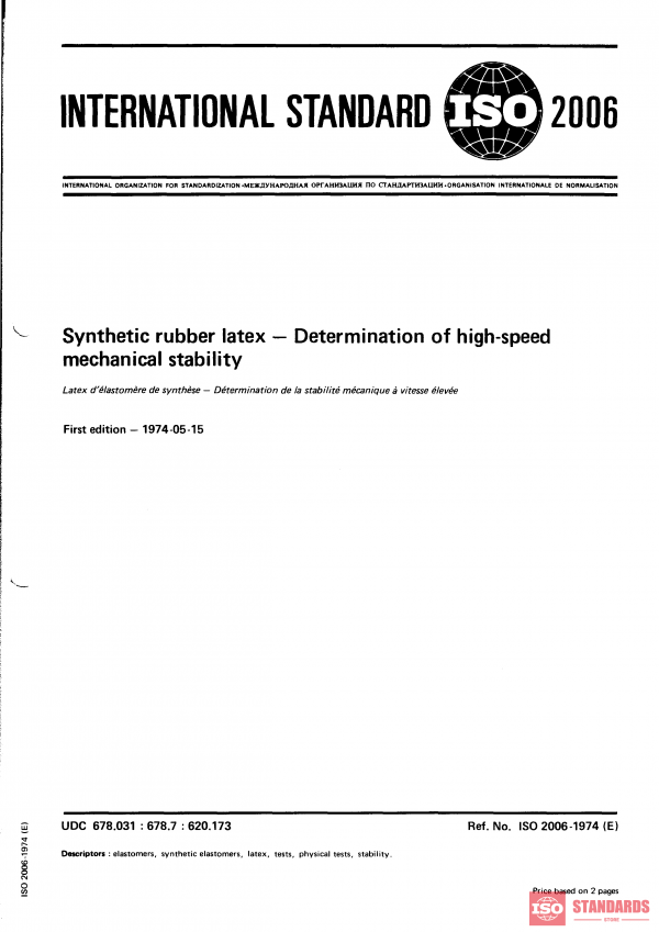 ISO 2006:1974 PDF