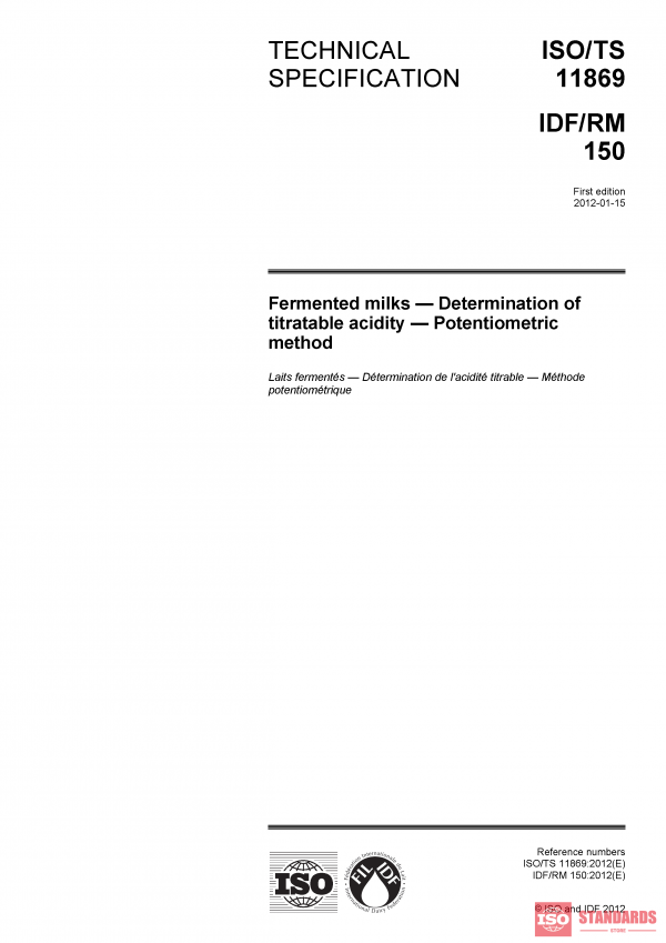 ISO/TS 11869:2012 PDF