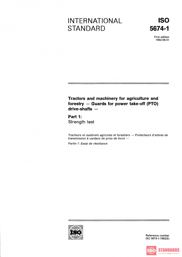 ISO 5674-1:1992 PDF
