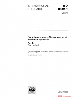 ISO 10294-1:1996 PDF