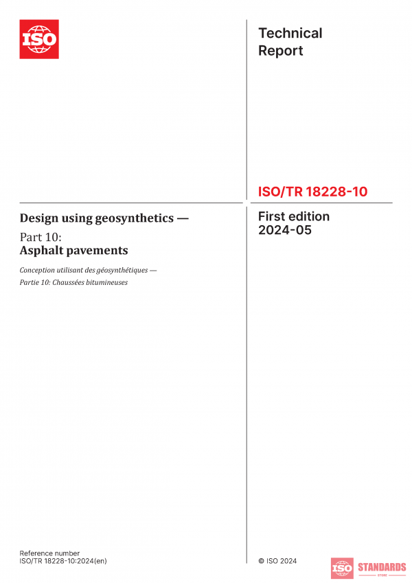 ISO/TR 18228-10:2024 PDF