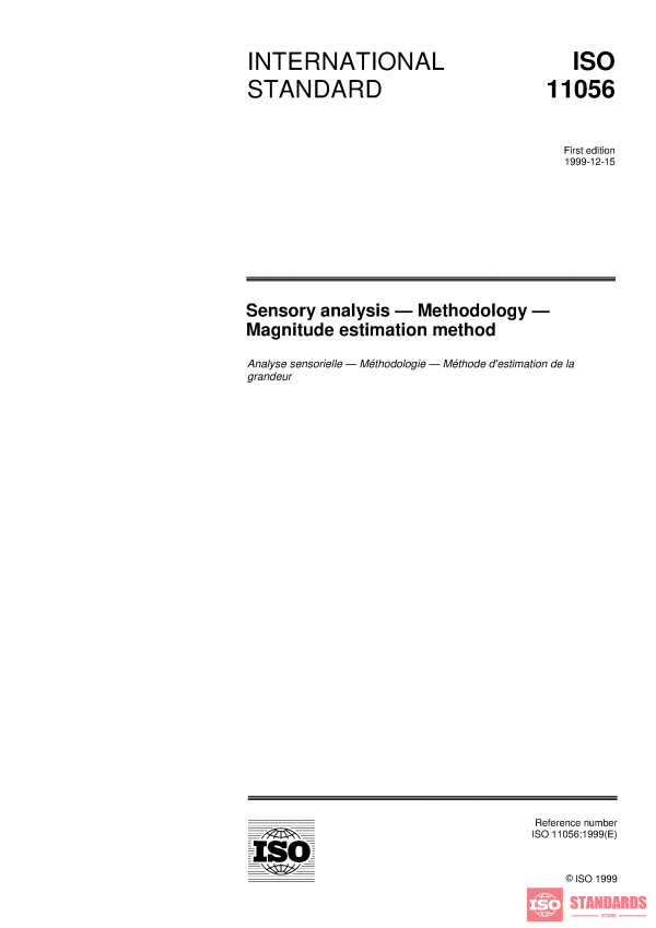ISO 11056:1999 PDF